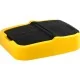 Replacement Lid for 60L Plastic Indoor Recycling Bin with Double Swing Lid Top Colour Coded Yellow