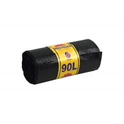 90L Strong Black Bin Liner 76 X 96cm 