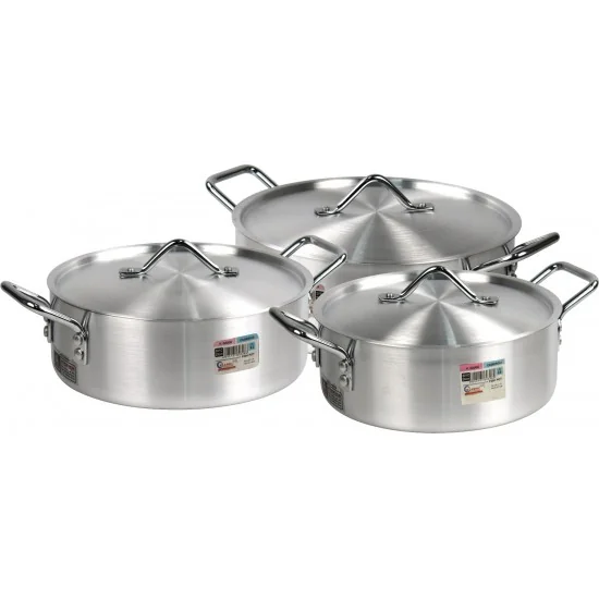 Klassic Aluminium Fish Pot 6 pc Set 26-28-30cm image