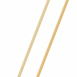 Twin Pack Wooden Sweeping Brooms Bassine Stiff Outdoor and Soft Coco Brush with Wooden Handles 10"
