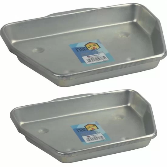 Showing image for Galvanised Steel Fire Grate Ash Pan Galvanised Steel Fire Grate Ash Pan image