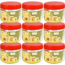 9 PlasticStorage Jars  Container Food Canisters Containers 200ML