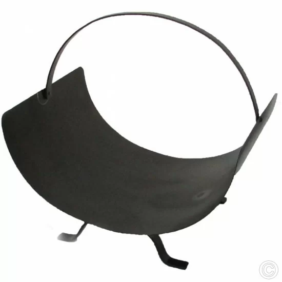 Oval Log Holder Log Basket / Log Rack Fireplace Log Holders image