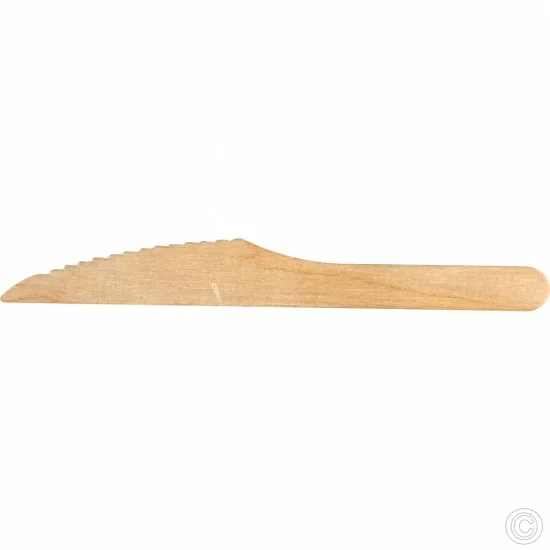 Biodegradable Wooden Knives 50 pack Plates & Bowls image