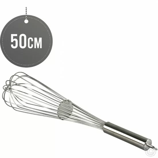 Showing image for Heavy Duty Pro Whisk Stainless Steel 50cm Heavy Duty Pro Whisk Stainless Steel 50cm image