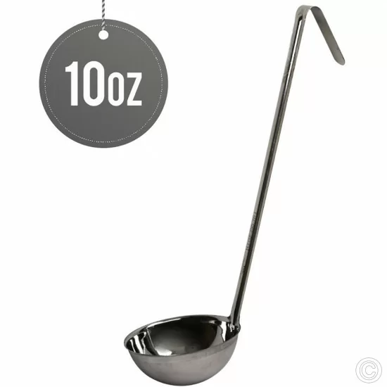 Pro Stainless Steel Ladle 10oz Prof Series Cookware image