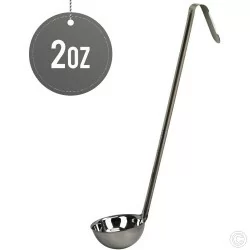 Stainless Steel Ladle 2oz