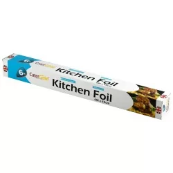 Heavy Duty Aluminium Foil Catering Kitchen Wrapping Baking Tin Foil 6M x 45cm