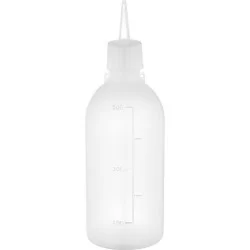 Plastic Squeezable Oil Dispenser Squeeze Bottle 500ml (Clear)